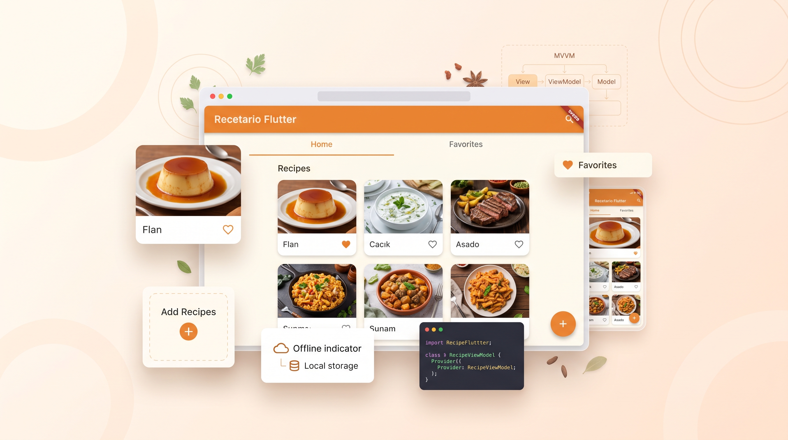 Imagen de Recetario Flutter